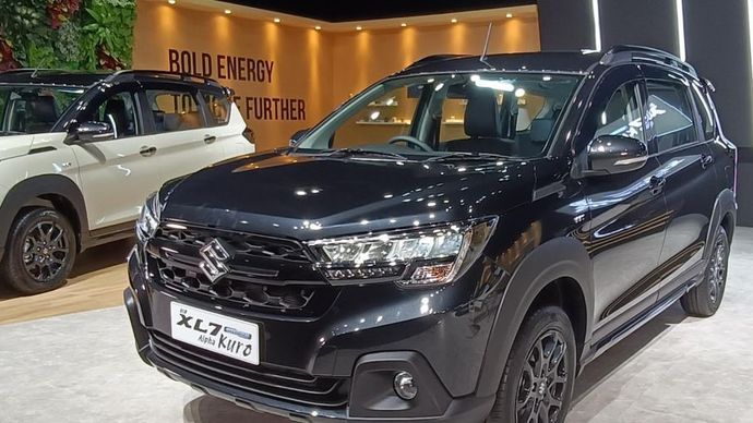 PT Suzuki Indomobil Sales (SIS) secara resmi meluncurkan Suzuki New XL7 Hybrid Alpha Kuro, pada Jumat (19/9/2025). (Foto: Adiantoro/NTV)