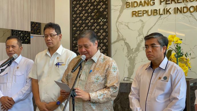 Menteri Koordinator Bidang Perekonomian Airlangga Hartarto