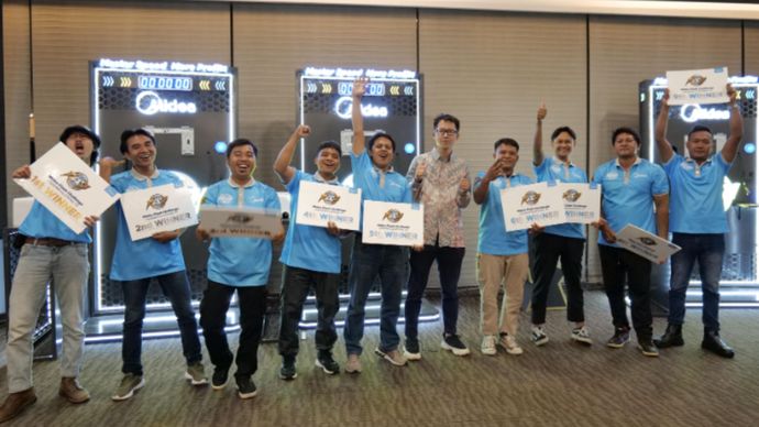  Lolos Final Indonesia, 5 Teknisi Terbaik Midea Club Siap Berangkat ke China 