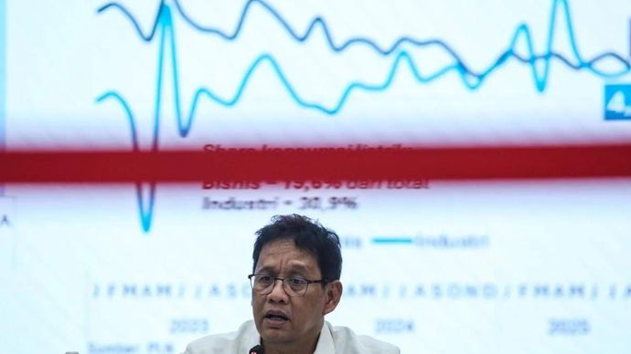 Menteri Keuangan Purbaya Yudhi Sadewa menyampaikan paparan saat konferensi pers APBN KiTa di Jakarta, Senin 22 September 2025. ANTARA FOTO/Asprilla Dwi Adha/rwa. (ANTARA FOTO/ASPRILLA DWI ADHA)