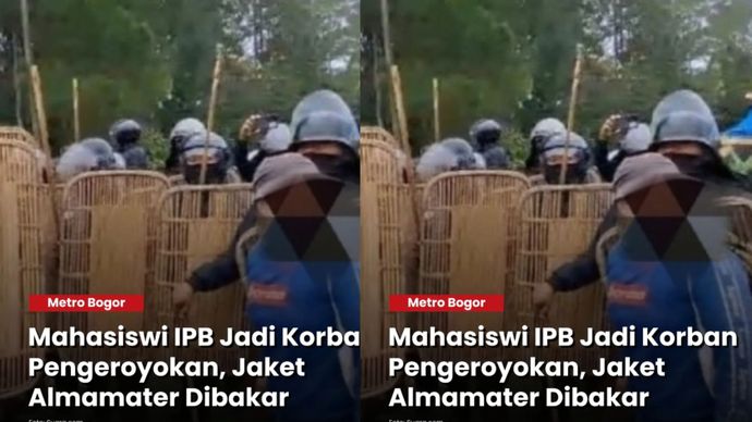 Seorang mahasiswi IPB University, Feny Siregar (21), menjadi korban pengeroyokan brutal oleh sekuriti PT Toba Pulp Lestari (TPL) saat melakukan penelitian skripsi di Desa Sihaporas, Kabupaten Simalungun, Sumatera Utara.