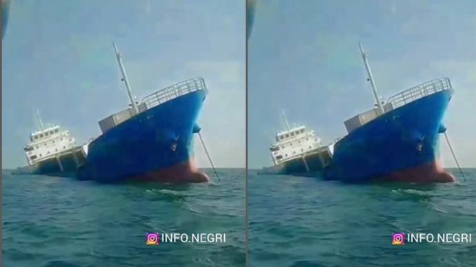 Kapal kargo KM Alexindo 8 mengalami kecelakaan laut di sekitar Pulau Bidadari, Kecamatan Kepulauan Seribu Selatan, Senin (22/9/2025) dinihari. Kapal pengangkut peti kemas itu karam saat bertolak dari Pelabuhan Sunda Kelapa, Jakarta, menuju Batam.