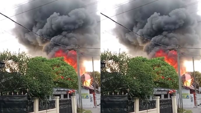 Kebakaran hantam rumah di Bandung