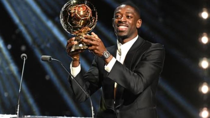 Ousmane Dembele sabet gelar Ballon d'Or 2025