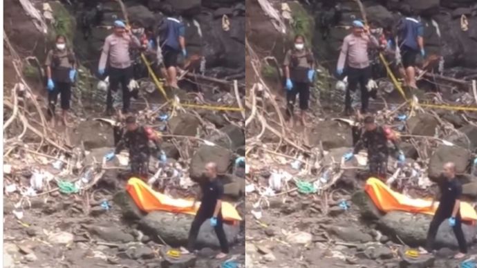 Penemuan Jenazah di Sungai Tukad Yeh Penet Gegerkan Warga Bali