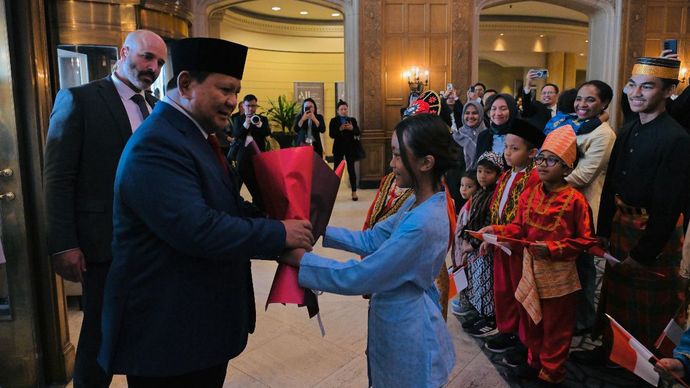 Kehangatan dan Antusiasme Diaspora Sambut Kedatangan Prabowo di Ottawa