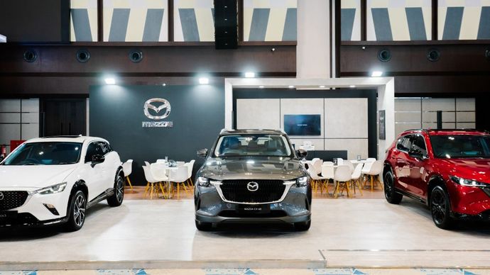 Debut The New Mazda CX-3 Kuro dan CX-60 Sport di GIIAS Semarang 2025. (Foto: Istimewa) 
