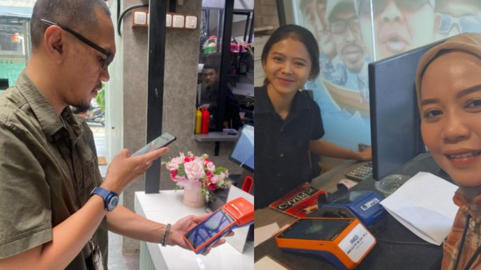 BRI KC Mabes TNI Cilangkap Penetrasi EDC ke Merchant, Lakukan Kunjungan 4 in 1