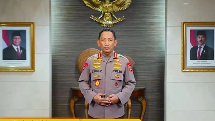 Tangkapan layar - Kapolri Jenderal Pol. Listyo Sigit Prabowo berbicara dalam acara dialog publik dengan tema 
