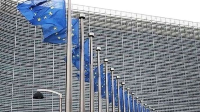 Arsip - Gedung markas Uni Eropa di Brussels, Belgia. 