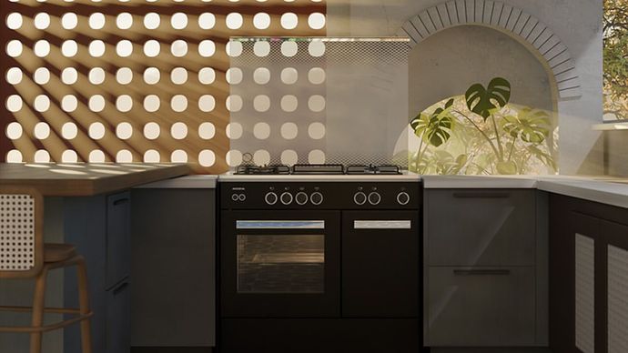 Ilustrasi dapur.