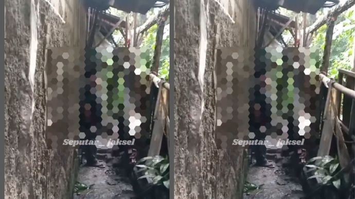 Warga digegerkan penemuan jasad seorang gantung diri yang teriikat dengan kain sarung tepatnya di Jalan Kopo, Ciganjur, Jagakarsa, Jakarta Selatan pada Rabu 1 Oktober 2025. ditemukan korban tewas dalam kondisi tergantung. 