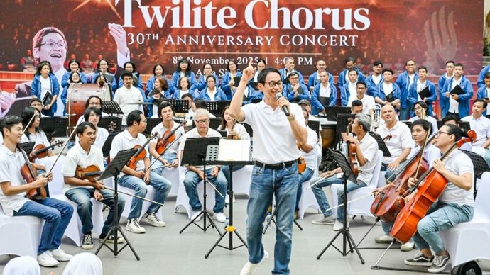 Rayakan Tiga Dekade, Addie MS Gelar Twilite Chorus 30th Anniversary Konser Penuh Kolaborasi dan Harmoni