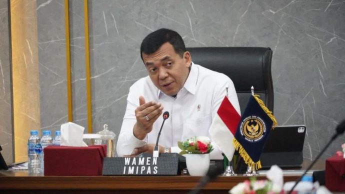 Wakil Menteri Imigrasi dan Pemasyarakatan Silmy Karim.