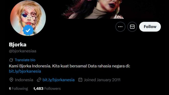 Bjorka Indonesia