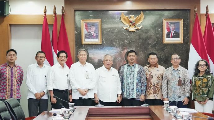 Kepala Otorita Basuki Laporkan Progres IKN ke Istana