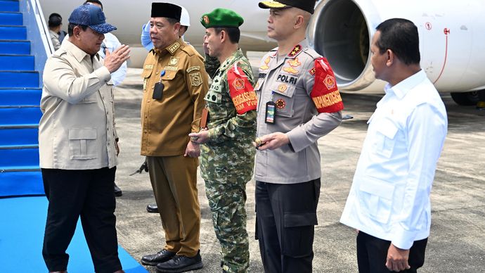Tiba di Bangka Belitung, Prabowo akan Saksikan Langsung Penyerahan Barang Rampasan Negara