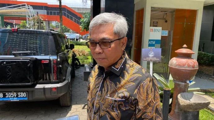 Ketua Komisi Pemberantasan Korupsi Setyo Budiyanto memberikan keterangan di Kantor Kementerian Hukum, Jakarta, Senin 6 Oktober 2025. (ANTARA/Fath Putra Mulya)