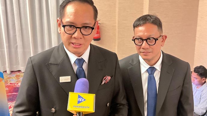 Dewan Sertifikasi AKPI, Andra Reinhard Pasaribu (kiri). 