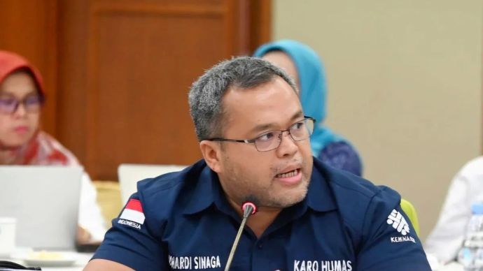 Kepala Biro Humas Kemnaker Sunardi Manampiar Sinaga.