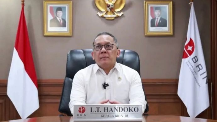 Tangkapan layar - Kepala Badan Riset dan Inovasi Nasional (BRIN) Laksana Tri Handoko dalam acara Week of Indonesia-Netherlands Education and Research (Winner) 2025 yang digelar secara daring di Jakarta, Selasa, 7 Oktober 2025. ANTARA/Sean Filo Muhamad 