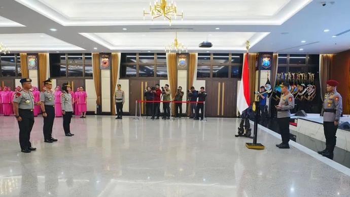 27 Perwira Tinggi Polri Naik Pangkat