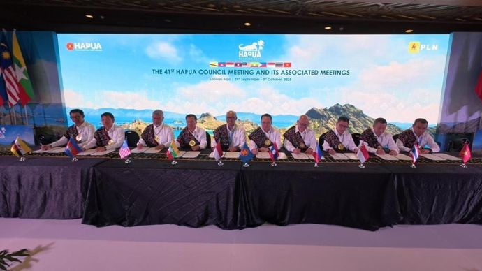 The 41st Heads of ASEAN Power Utilities/Authorities (HAPUA) Council Meeting di Labuan Bajo