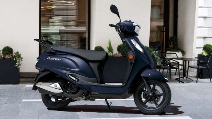 Suzuki Address 125 mendapatkan penyegaran dengan sentuhan desain klasik. (Foto: Istimewa via RideApart)