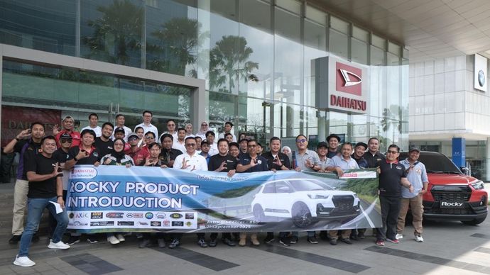 Daihatsu Official Club mengikuti kegiatan Rocky Product Introduction di Daihatsu Astra Biz Center BSD. (Foto: Istimewa)