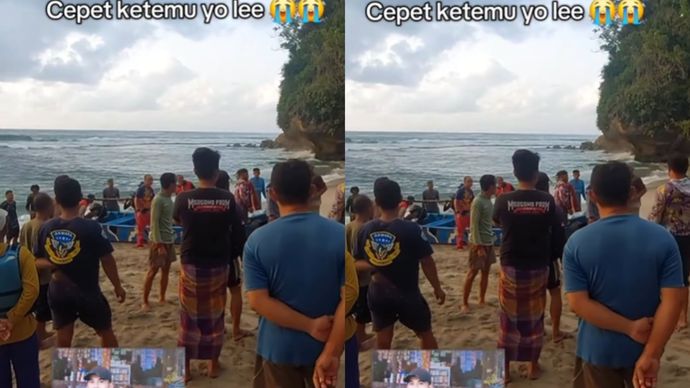 Pria Tenggelam di Pantai Wawaran Pacitan Usai Perahu Terbalik di Tengah Laut