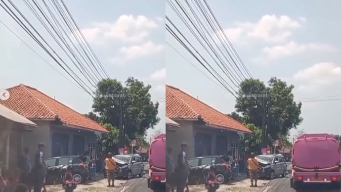 kecelakaan mengerikan di subang