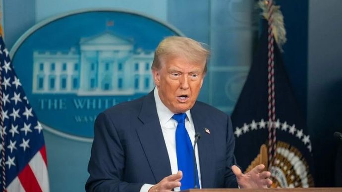Presiden Amerika Serikat Donald Trump. ANTARA/Xinhua/Hu Yousong/aa.