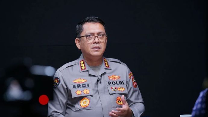 Kabagpenum Ropenmas Divisi Humas Polri Kombes Pol. Erdi A. Chaniago. ANTARA/HO-Divisi Humas Polri