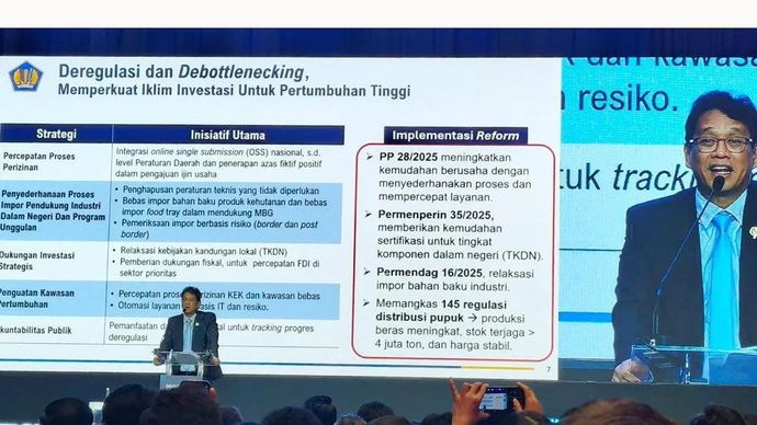 Menteri Keuangan (Menkeu) Purbaya Yudhi Sadewa dalam acara Investor Daily Summit 2025 di Jakarta, Kamis 9 Oktober 2025. ANTARA/Muzdaffar Fauzan/pri.