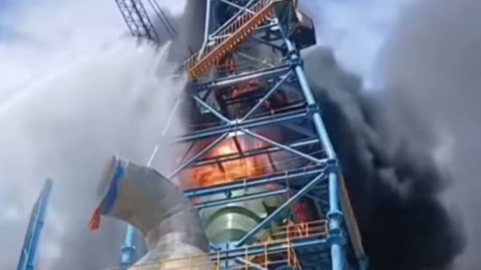 Kebakaran Hebat di Kawasan Industri Morowali