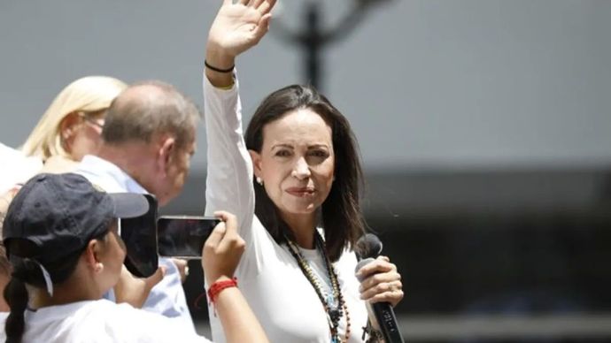 Pemimpin oposisi Venezuela Maria Corina Machado