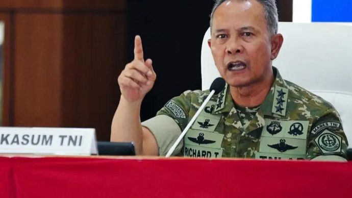 Kepala Staf Umum TNI Letjen TNI Richard Tampubolon. 
