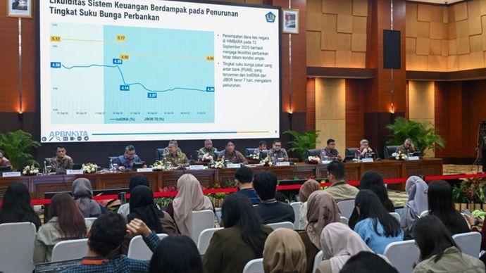  Konferensi Pers APBN KiTa edisi Oktober
