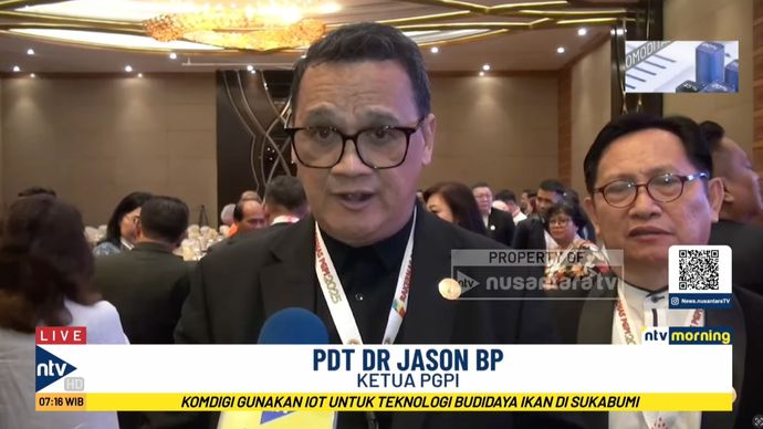 Ketua PGPI Pdt DR Jason BP.