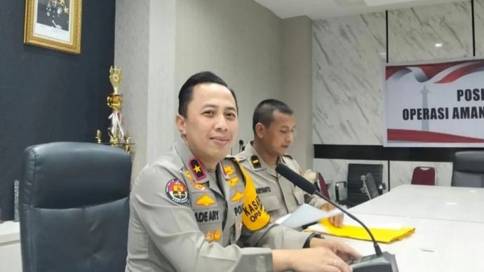 Kanid Humas Polda Metro Jaya, Brigjen Pol Ade Ary Syam Indradi saat ditemui di Jakarta, Kamis, 16 Oktober 2025. ANTARA/Ilham Kausar
