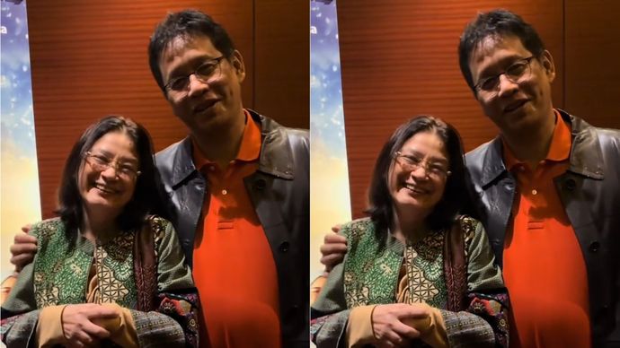 Menkeu Purbaya dan Istri