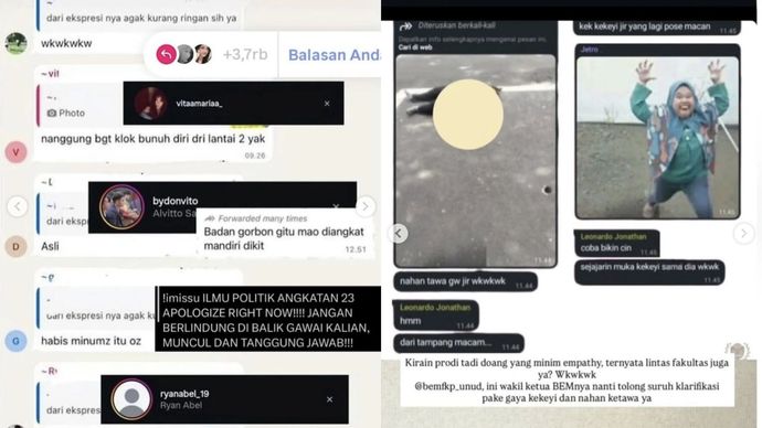 Isi Chat Bully Timothy Anugerah