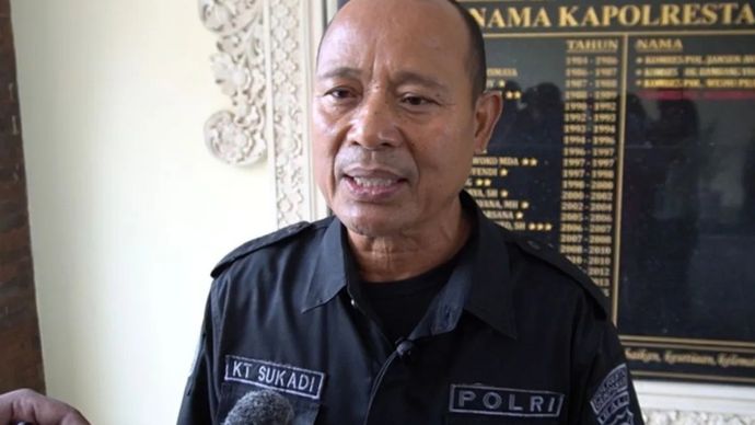 Kepala Seksi Humas Polresta Denpasar Kompol Ketut Sukadi. ANTARA/Rolandus Nampu