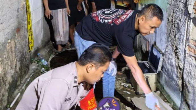 Polisi Temukan Kerangka Bayi di Bekasi
