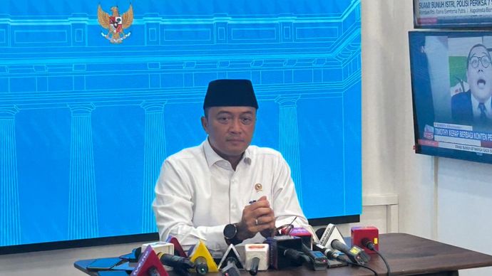 Menteri Sekretaris Negara Prasetyo Hadi