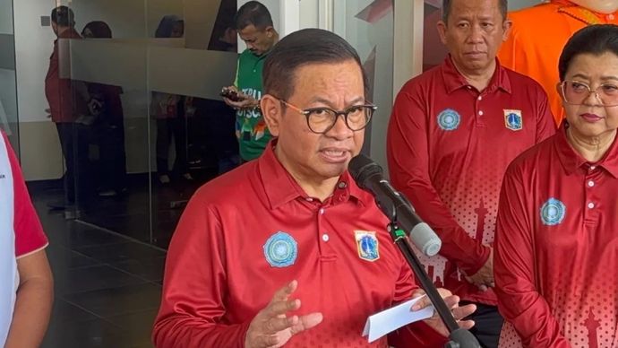 Gubernur DKI Jakarta Pramono Anung Wibowo saat dijumpai di kawasan Jakarta Timur, Kamis, 23 Oktober 2025. ANTARA/Lifia Mawaddah Putri.