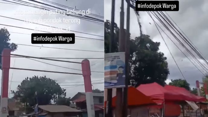 Depok Angin Puting Beliung
