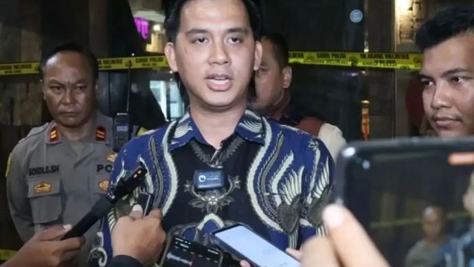 Kasat Reskrim Polres Metro Jakarta Pusat AKBP Roby Heri Saputra saat memberi keterangan kepada media di Jakarta, Kamis (2/10/2025).