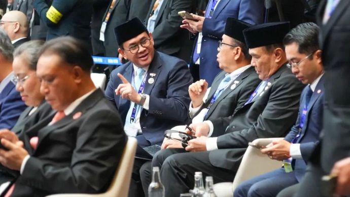 Menteri Perdagangan (Mendag) Budi Santoso dalam rangkaian Konferensi Tingkat Tinggi (KTT) ke-47 ASEAN di Kuala Lumpur, Malaysia, Minggu, 26 Oktober 2025. ANTARA/HO-Kemendag RI.