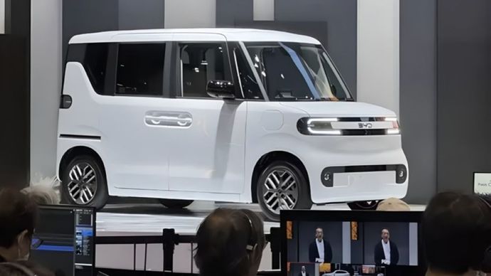 Mobil listrik kei car BYD Racco. (Foto: Istimewa via CarNewsChina)